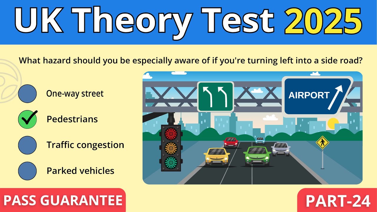 Theory Test 2025 UK Revision | Get 50/50 IN First Time