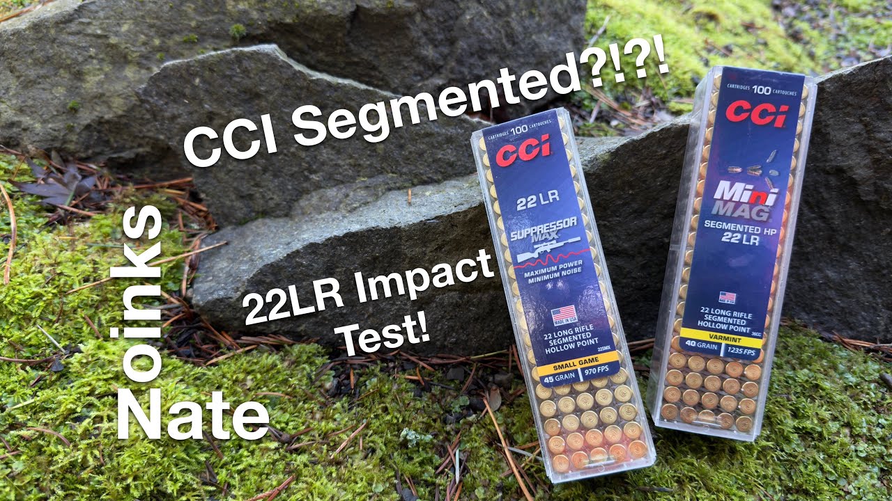 CCI 22LR Сегментация HP: Испытание на ударную вязкость материала