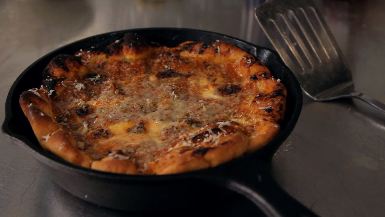Make Chicago-Style Pizza aka Deep Dish | Homemade Pizza