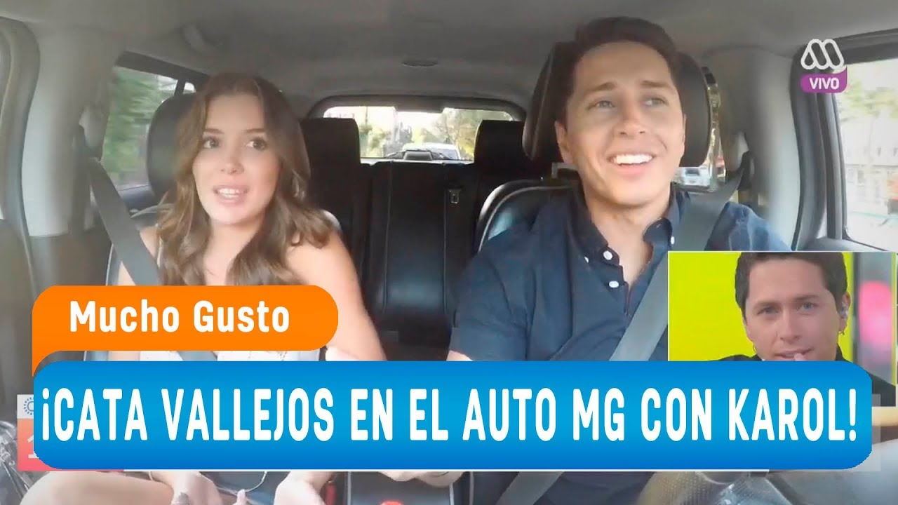¡Cata Vallejos se subió a #ElAutoMG con Karol! - Mucho gusto 2018