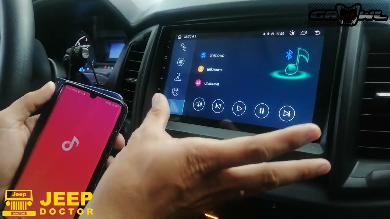Android Head unit na may 360° degrees camera - Growl Audio Philippines