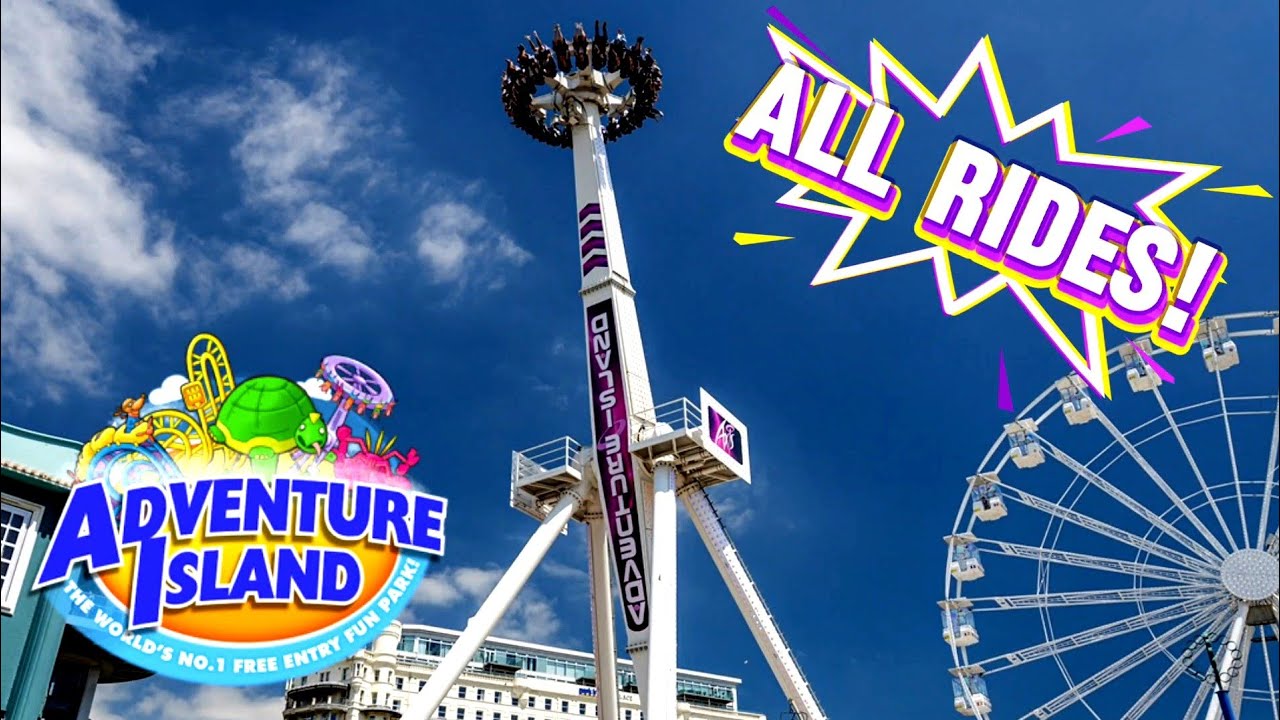All rides RANKED! At Adventure island