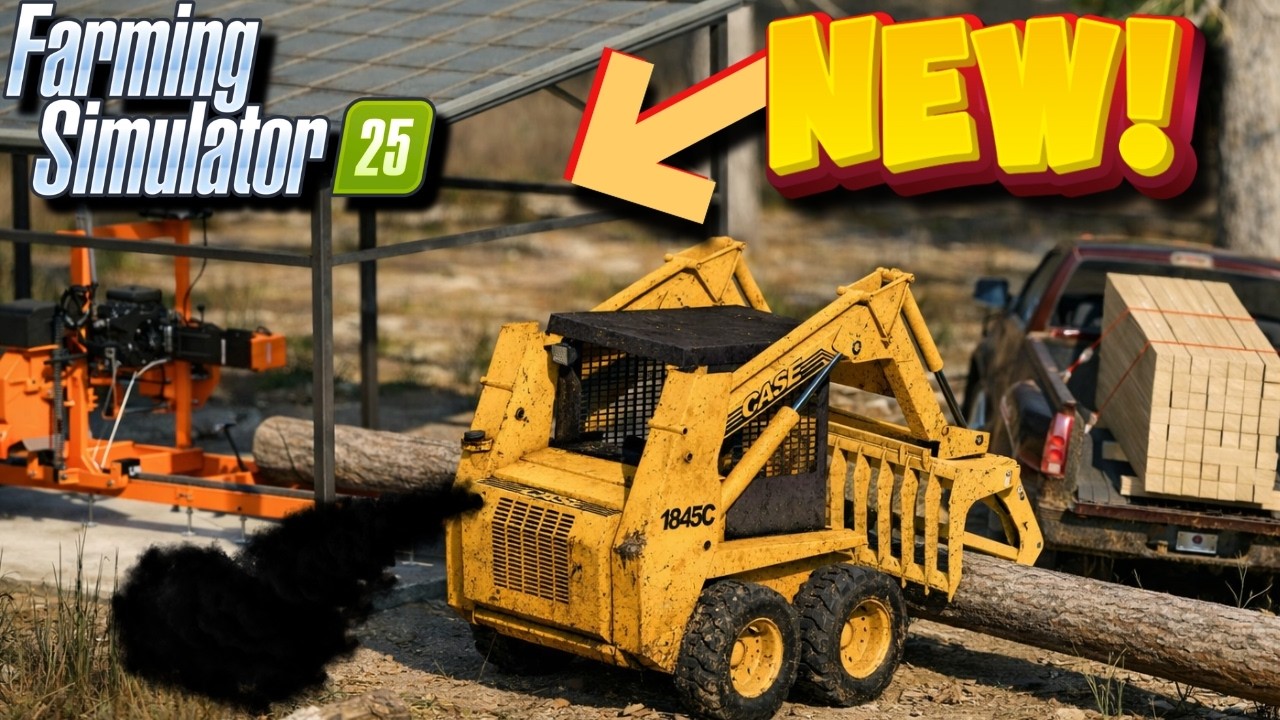 Will This Sawmill Save Us On Our IMPOSSIBLE Difficulty FS25 Server? | Farming Simulator 25
