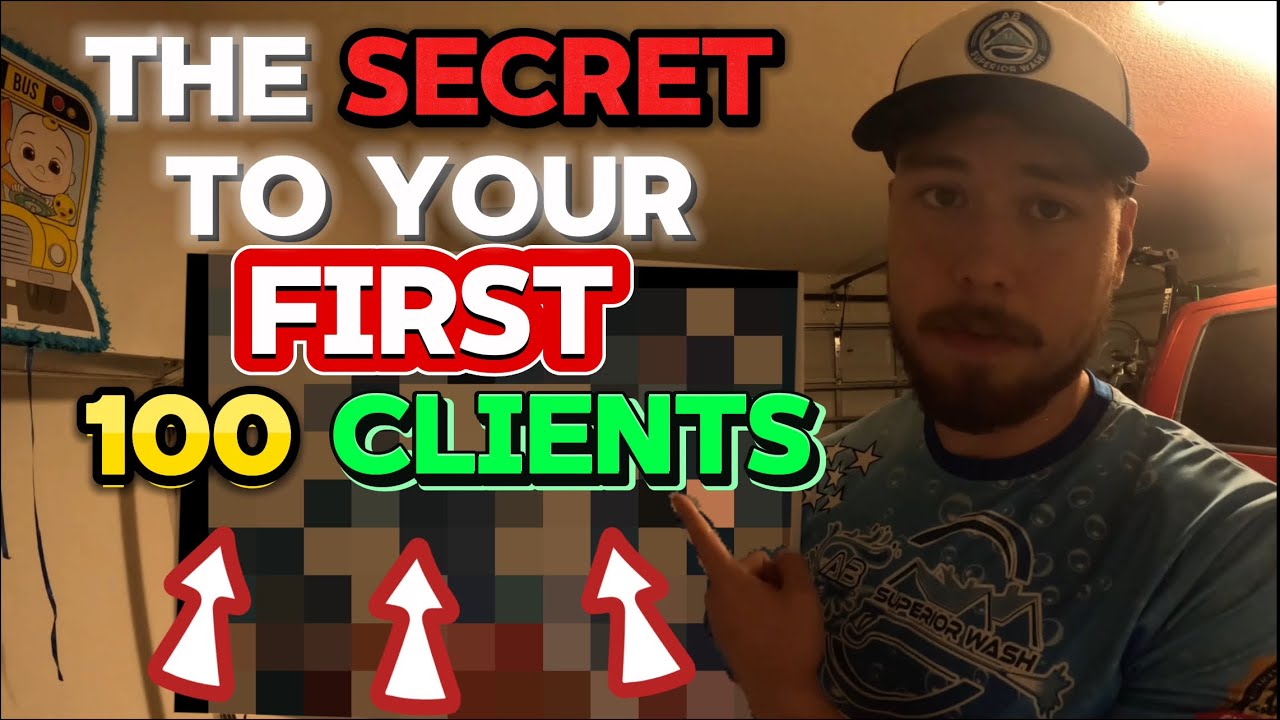 How to get customers as a NEW pressure washing business in 2024 (Full guide for beginners)