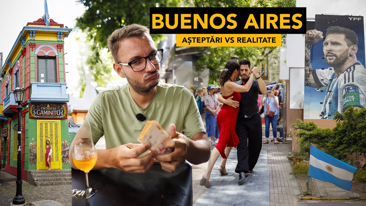 Am ajuns în ARGENTINA. Prima impresie despre BUENOS AIRES?