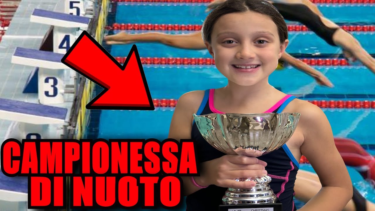 GARA DI NUOTO IN PISCINA! AURORA CAVALERI VINCE IL SUO PRIMO PREMIO *EMOZIONANTE #cavalerifamily