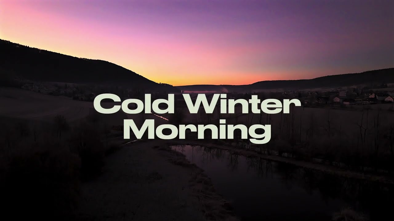 DJI Mini 4 pro 4k footage #5 Cold Winter Morning