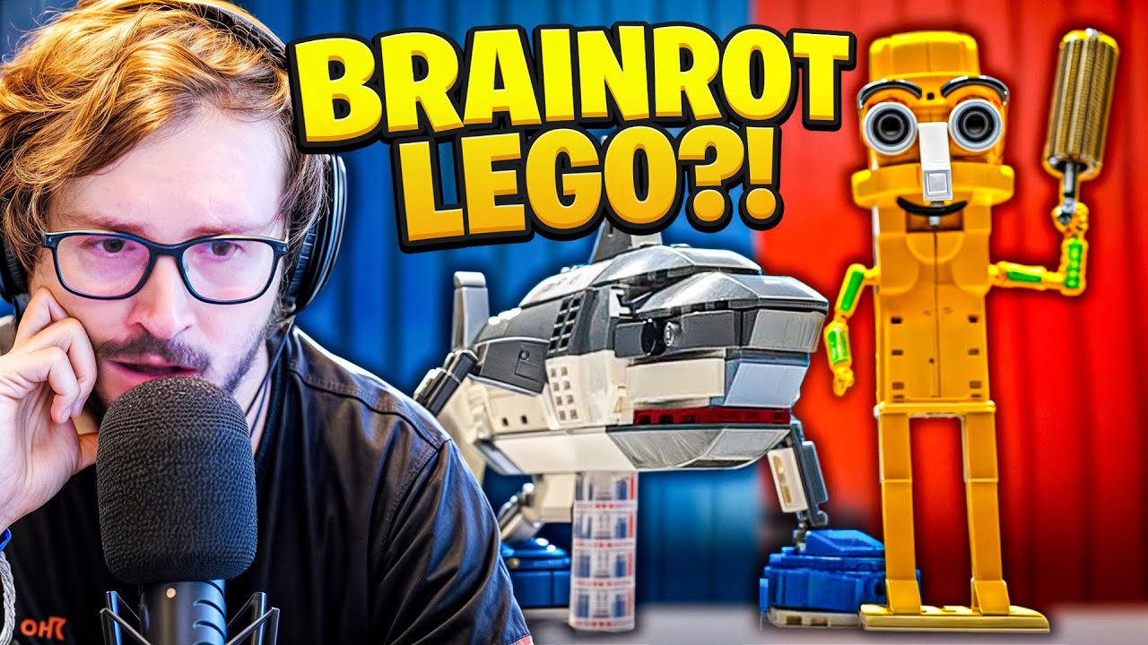 REAGISCO A TUTTI I MEME BRAINROT ITALIANI VERSIONE LEGO?! (Lego Reaction)