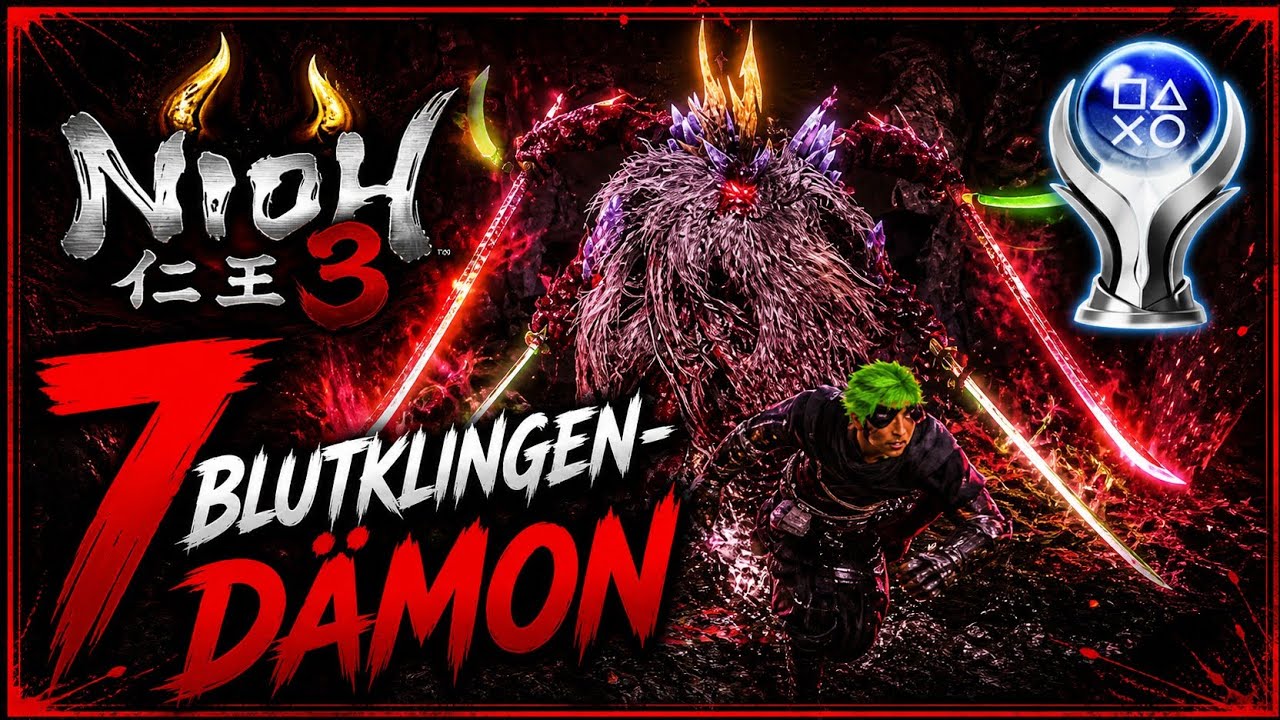 F7 – Nioh 3 | BLUTKLINGEN-DEMON! 😰⚔️ Ein Kampf, der weh tut | Blind Let’s Play