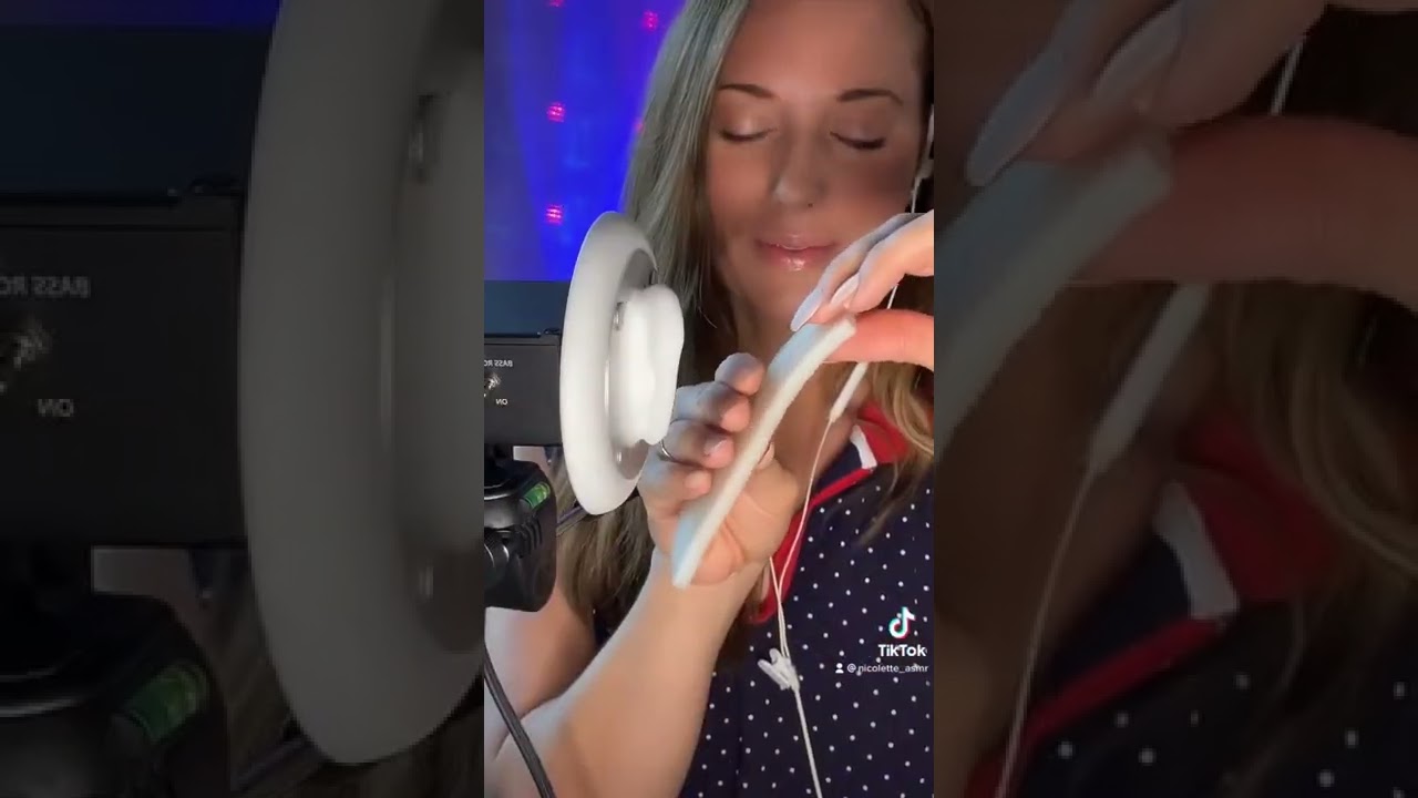 ASMR ) 😴10 успокаивающих триггеров (3DIO Mic) #shorts #asmr