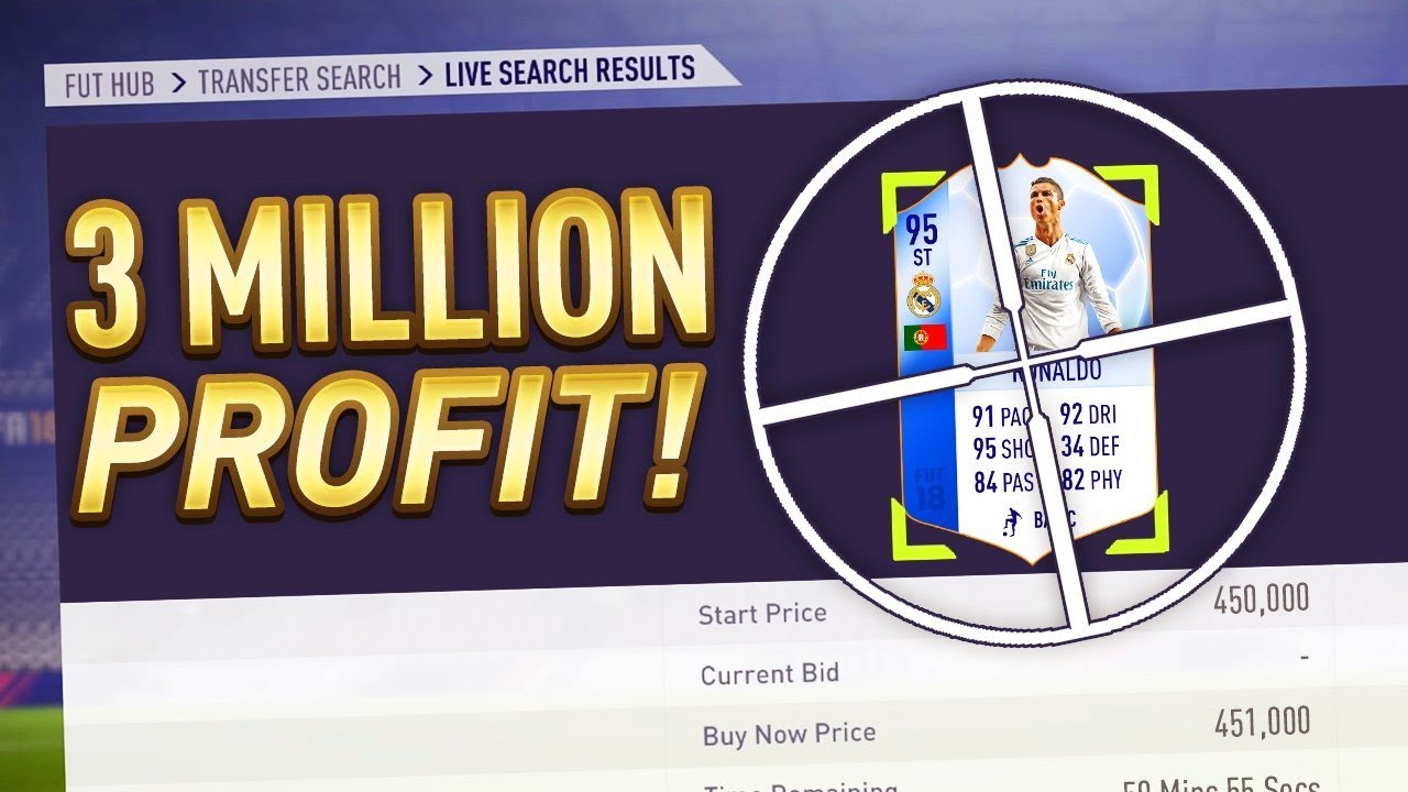 Best Snipes Of All Time?!! Insane 3.5 Million Coin Profit Snipe!! Fifa 18 Ultimate Team