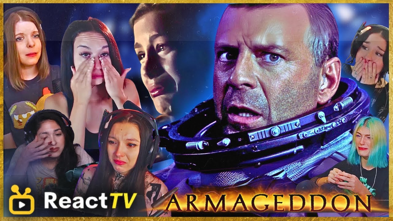 Reactors Reacting to HARRY BLOWING UP AN ASTEROID | Armageddon (1998)