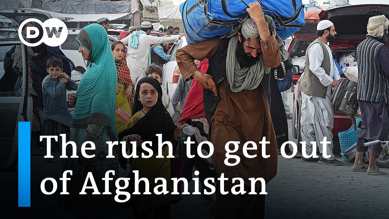 Afghans leaving the country as US troops withdraw | DW News