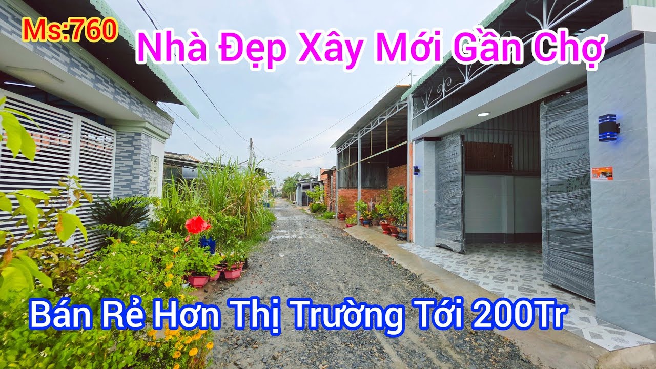 Nhanh Tay Sở Hữu Căn Nhà Gần Chợ Bán Rẻ Hơn Thị Trường Tới 200tr | Nhà Đất Tây Ninh