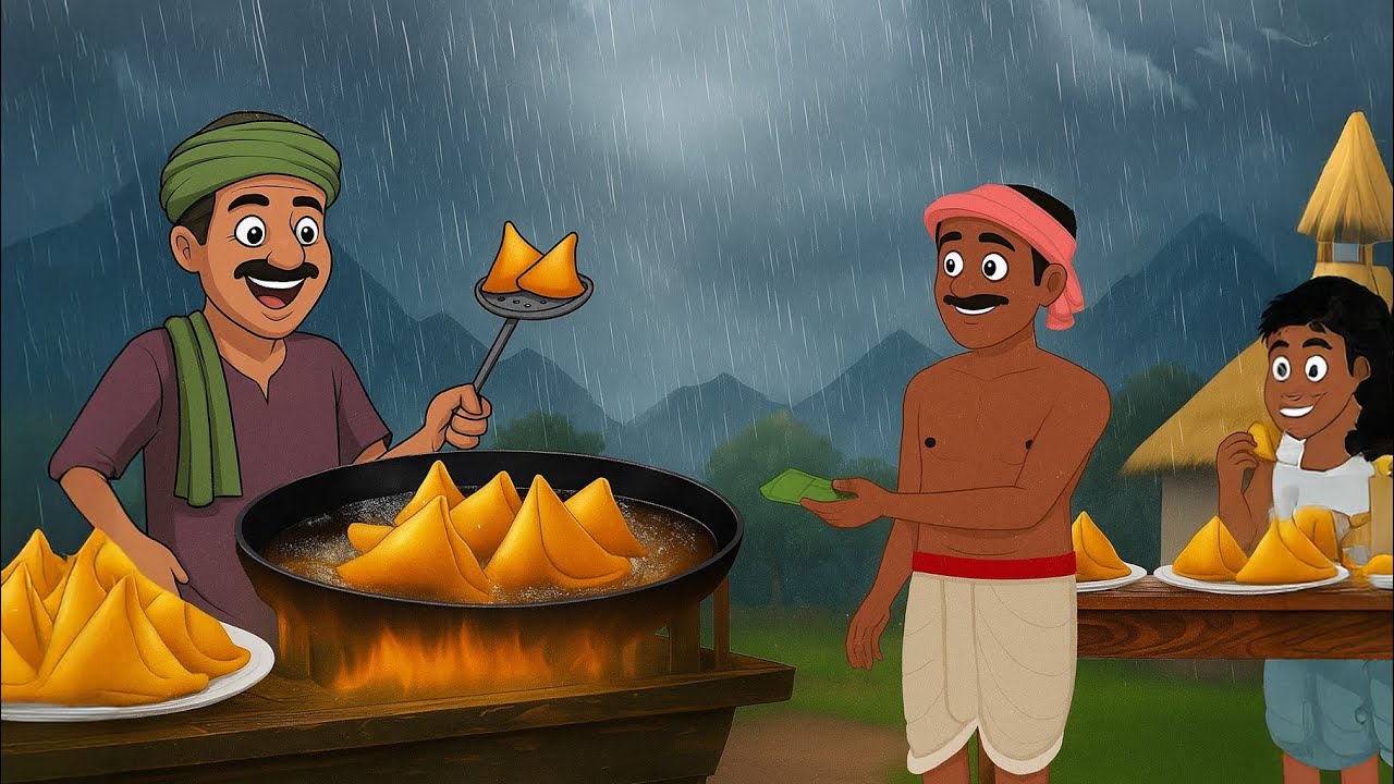 बारिश में तालाब किनारे समोसे वाला | Barish Me Talab Kinare Samose Wala Hindi Kahani | Hindi story