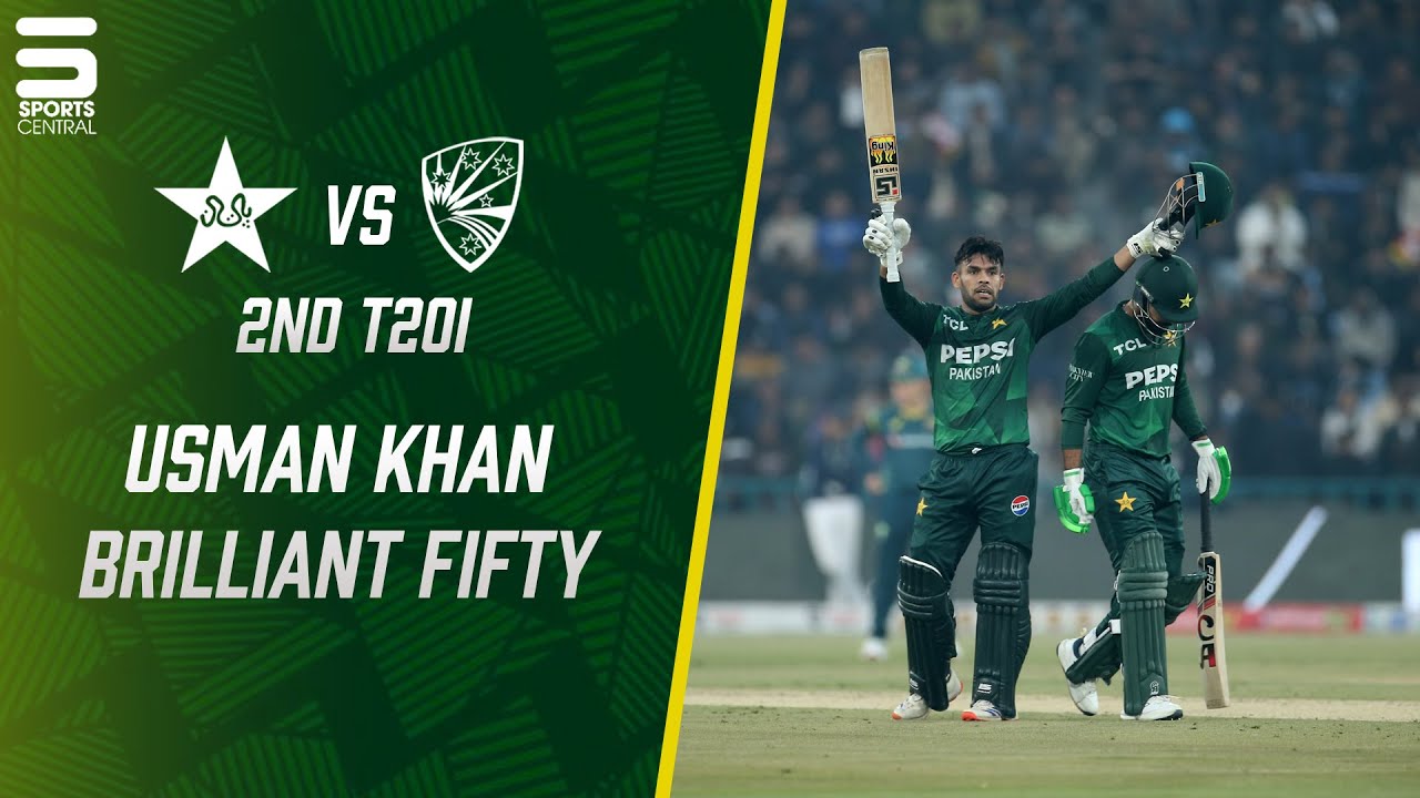 Usman Khan On Fire | 53 Runs | Pakistan vs Australia | Match 02 | T20I Series 2026 | PCB | M9E1H