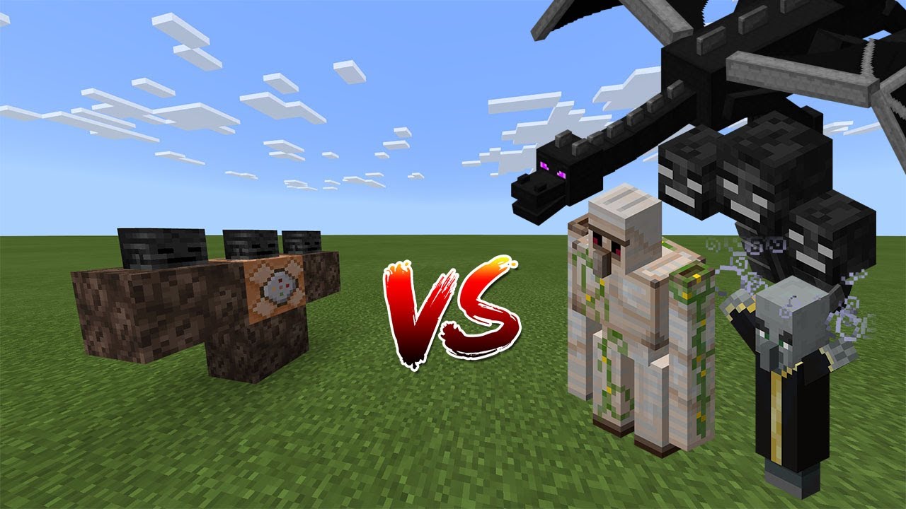 Wither Storm vs Minecraft