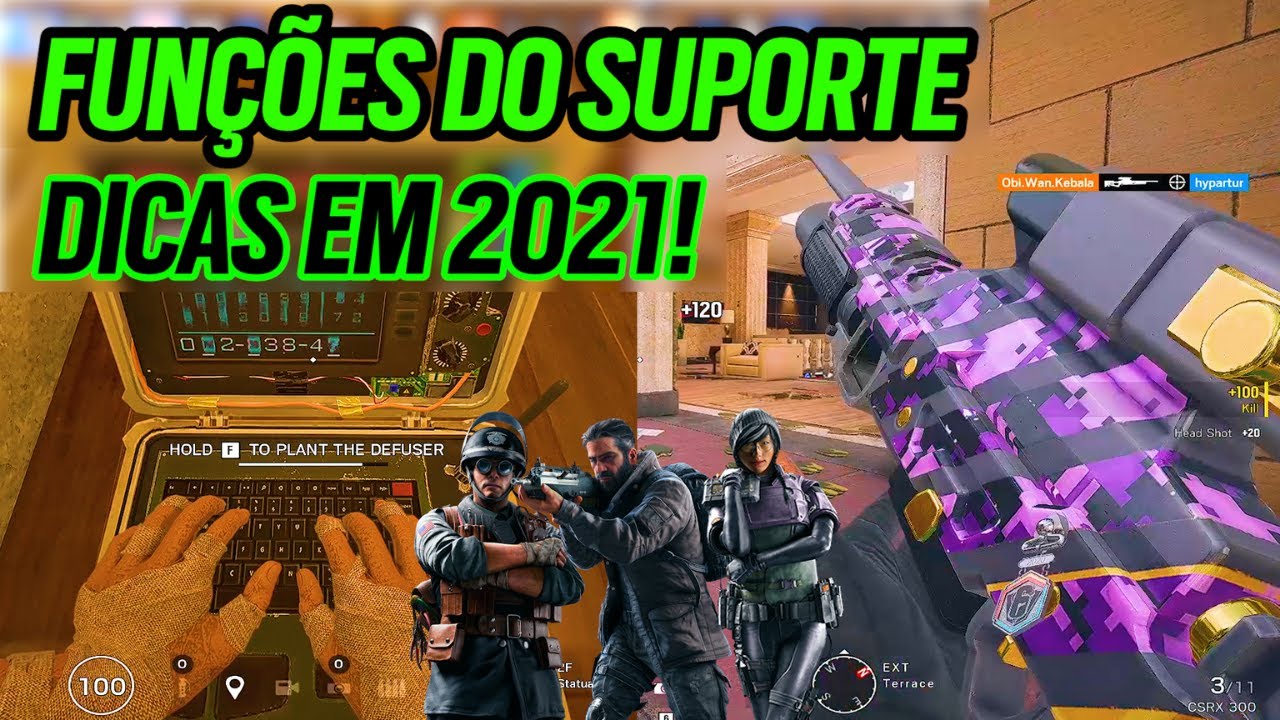 COMO JOGAR DE SUPORTE NO ATAQUE! ATUALIZADO PARA 2021 || RAINBOW SIX SIEGE