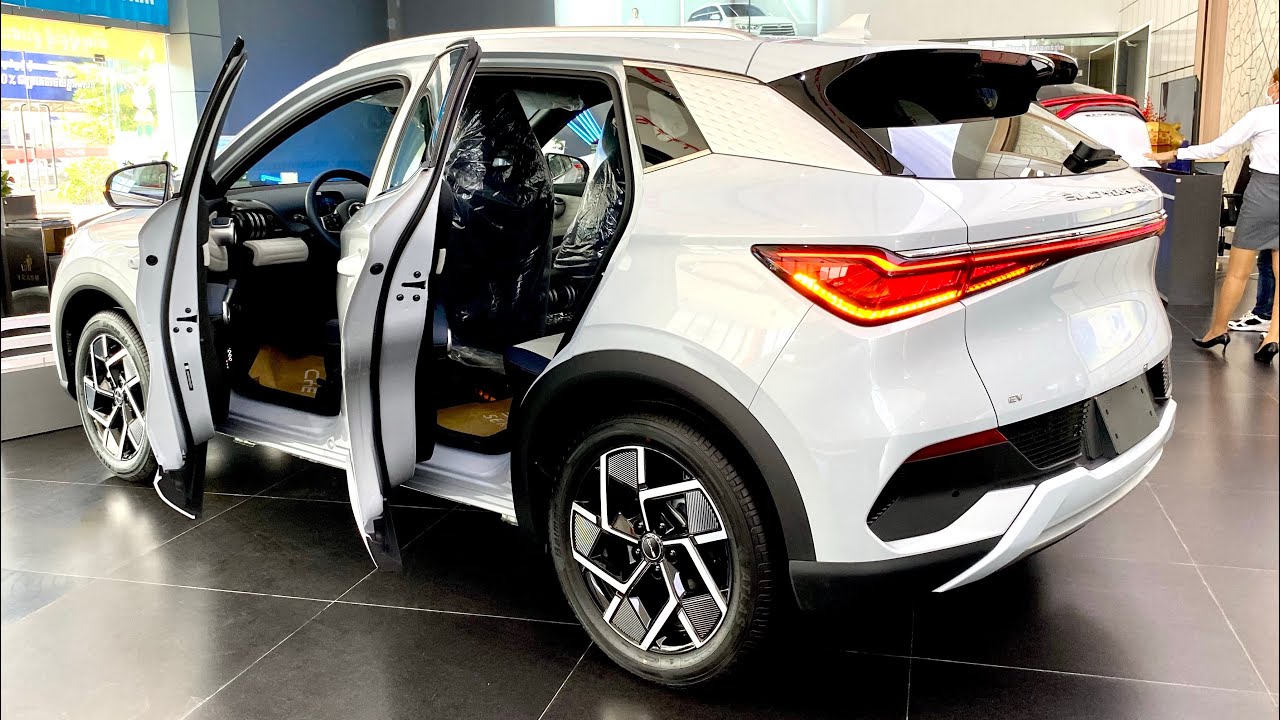 New 2023 BYD ATTO 3 white Color Crossover Electric 480Km | [Exterior and Interior] Details