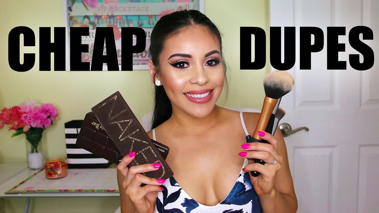 CHEAP DRUGSTORE Dupes For Popular High End Makeup 2016 | JuicyJas