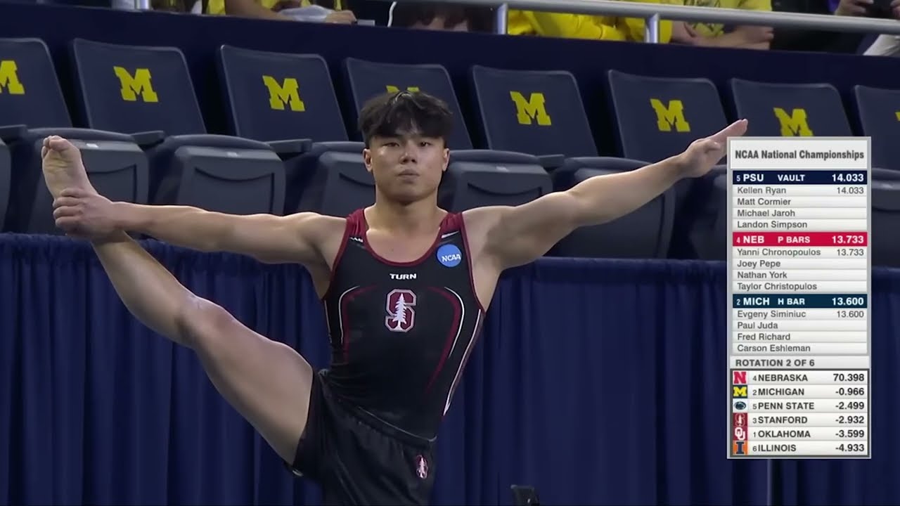 Asher Hong (Stanford) | Floor | 2025 NCAA Championships – Finals