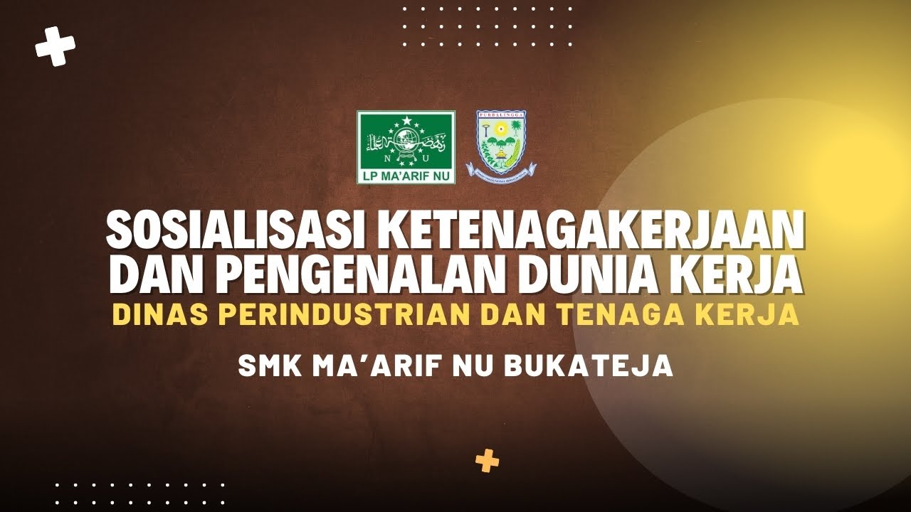 [LIVE] Sosialisasi Ketenagakerjaan & Pengenalan Dunia Kerja - Dinas Perindustrian dan Tenaga Kerja
