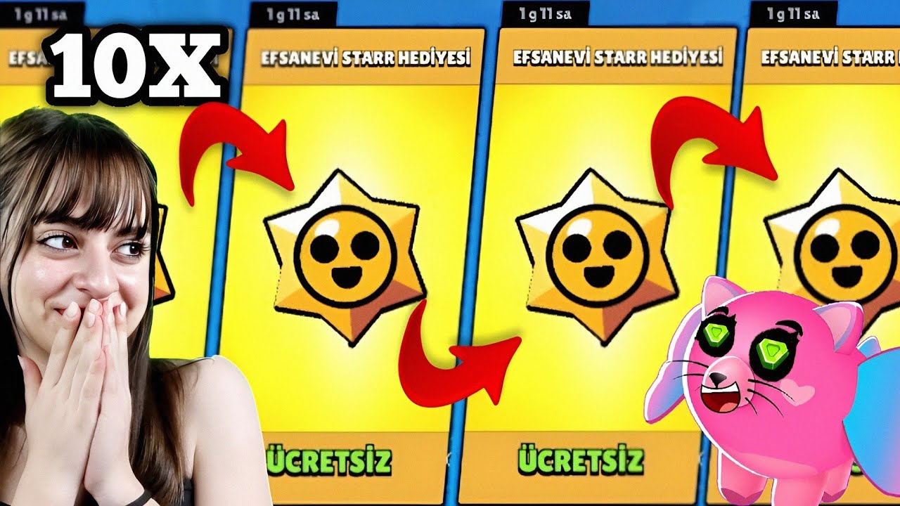 BEDAVA EFSANEVİ STARR HEDİYELERİNİ AÇTIK ! 10 TANE🤩 YENİ KARAKTERLER ÇIKTI ! ARKADAŞLIK?! | ÖZGÜŞ TV