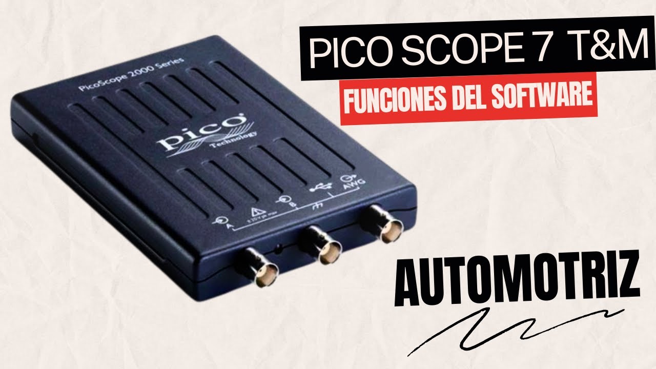Picoscope Funciones Del Programa