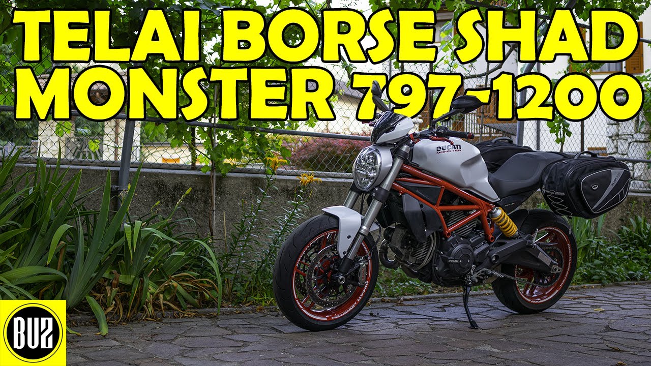 PRONTI PER LA TOSCANA! Telai Shad per borse morbide e semirigide!