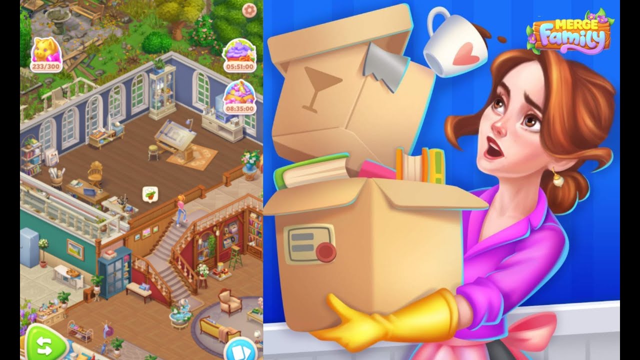 Merge Family | Level 49 Part 194 🍫☕️