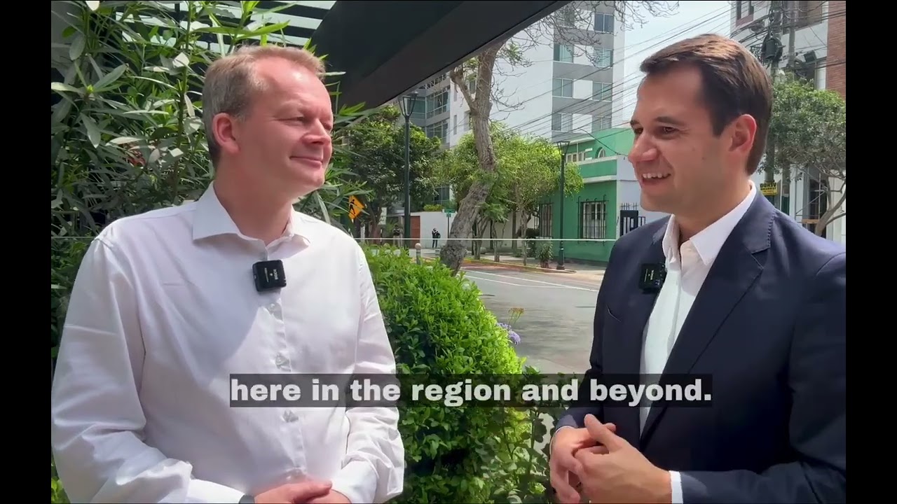 Bogi Eliasen and Ricardo Baptista Leite in Lima - Peru joins the HealthAI Global Regulatory Network