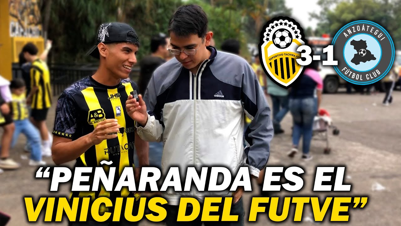 REACCIÓN con la gente | TÁCHIRA 3-1 ANZÓATEGUI