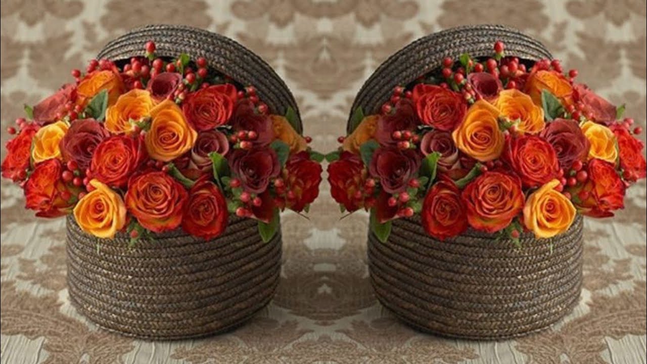Beautiful Flowers Gift Flowers Arrangement for you Home And Gift with Quotes