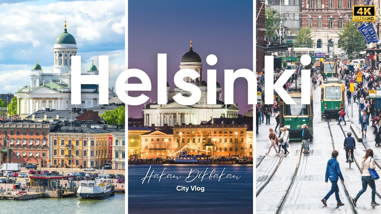 Helsinki, Finland Walking Tour in Easter 2025 | 4K City Stroll Through the Heart of Finland 🇫🇮
