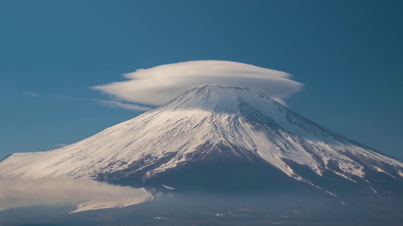 [8K] Mt. Fuji Kasakumo Timelapse in Japan