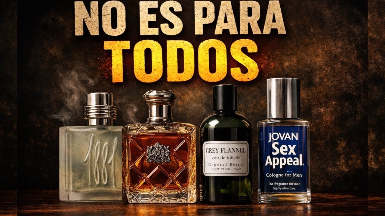 🔥TOP FRAGANCIAS CLÁSICAS QUE NO SON PARA HOMBRES DÉBILES🔥Si te ofenden éstas NO SON PARA TI !!💯💥