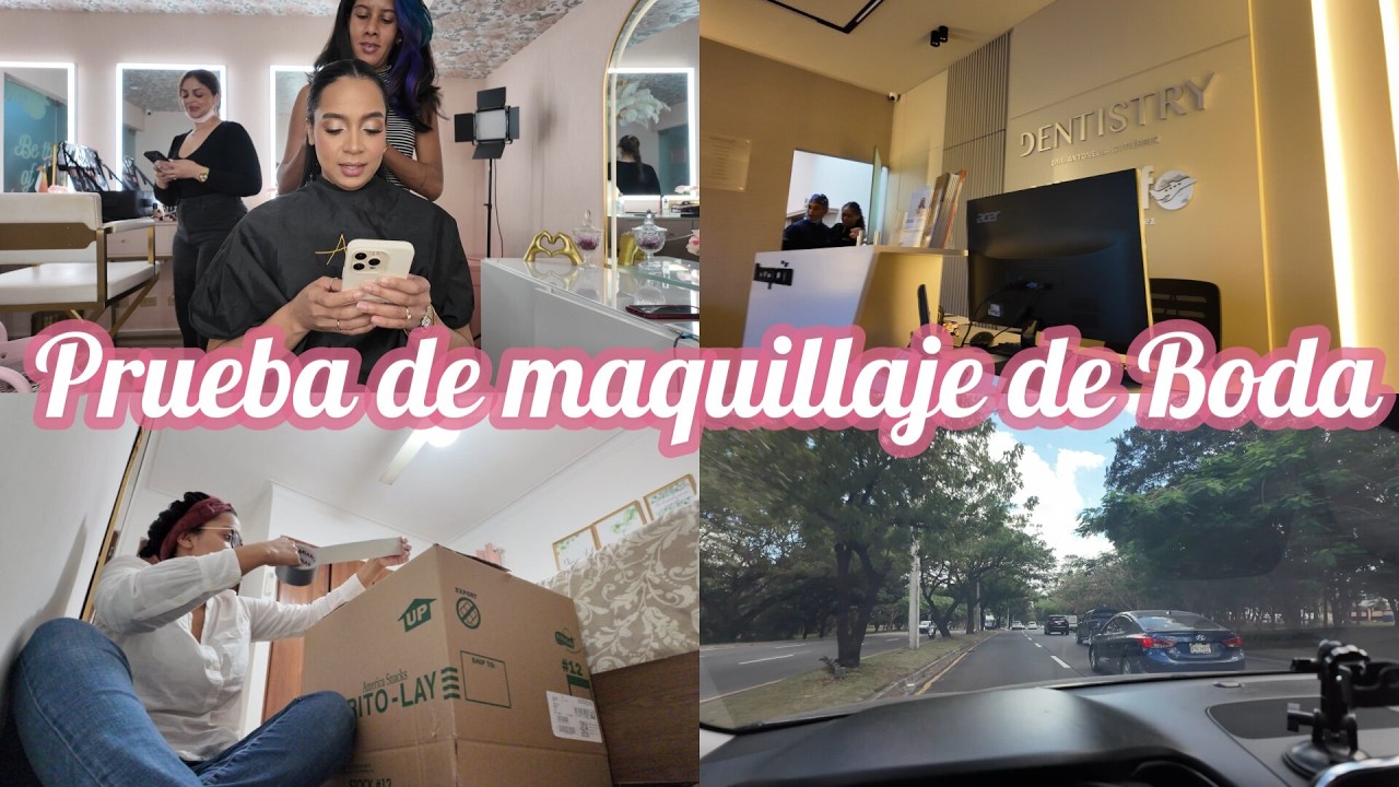 BRIDE VLOG 💍: PRUEBA DE MAQUILLAJE 💄 + PONIENDO MIS COSAS EN CAJAS 📦 