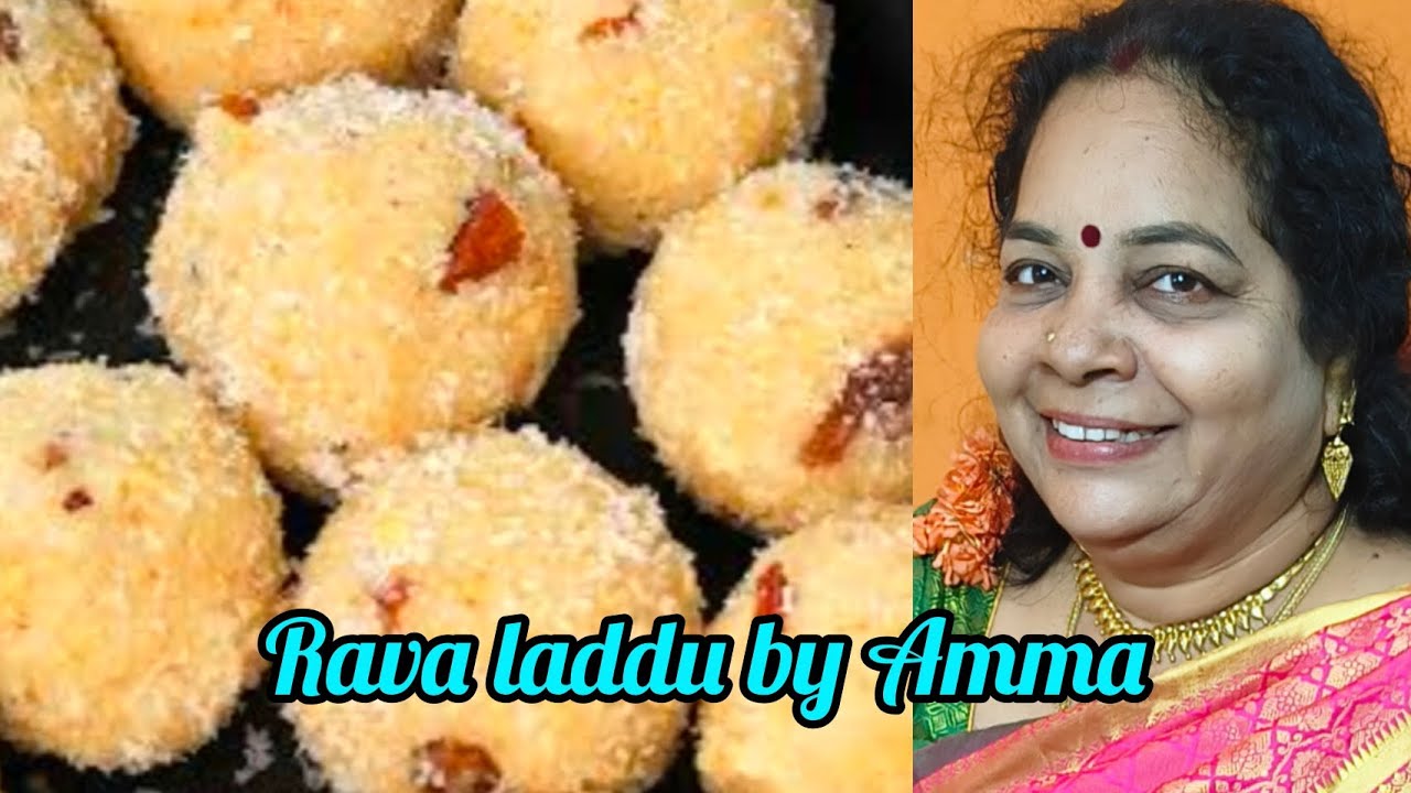 Rava laddu by Amma #festival #sweets #ravaladdu #ammacooking #trending #viralvideo 