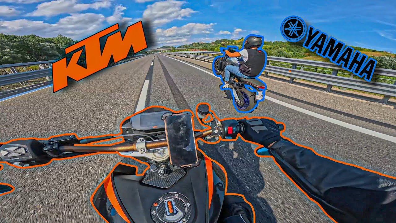 ‼️200Km/h SU UNA RUOTA‼️ \  MT-09Sp Fuori Di Testa🫣