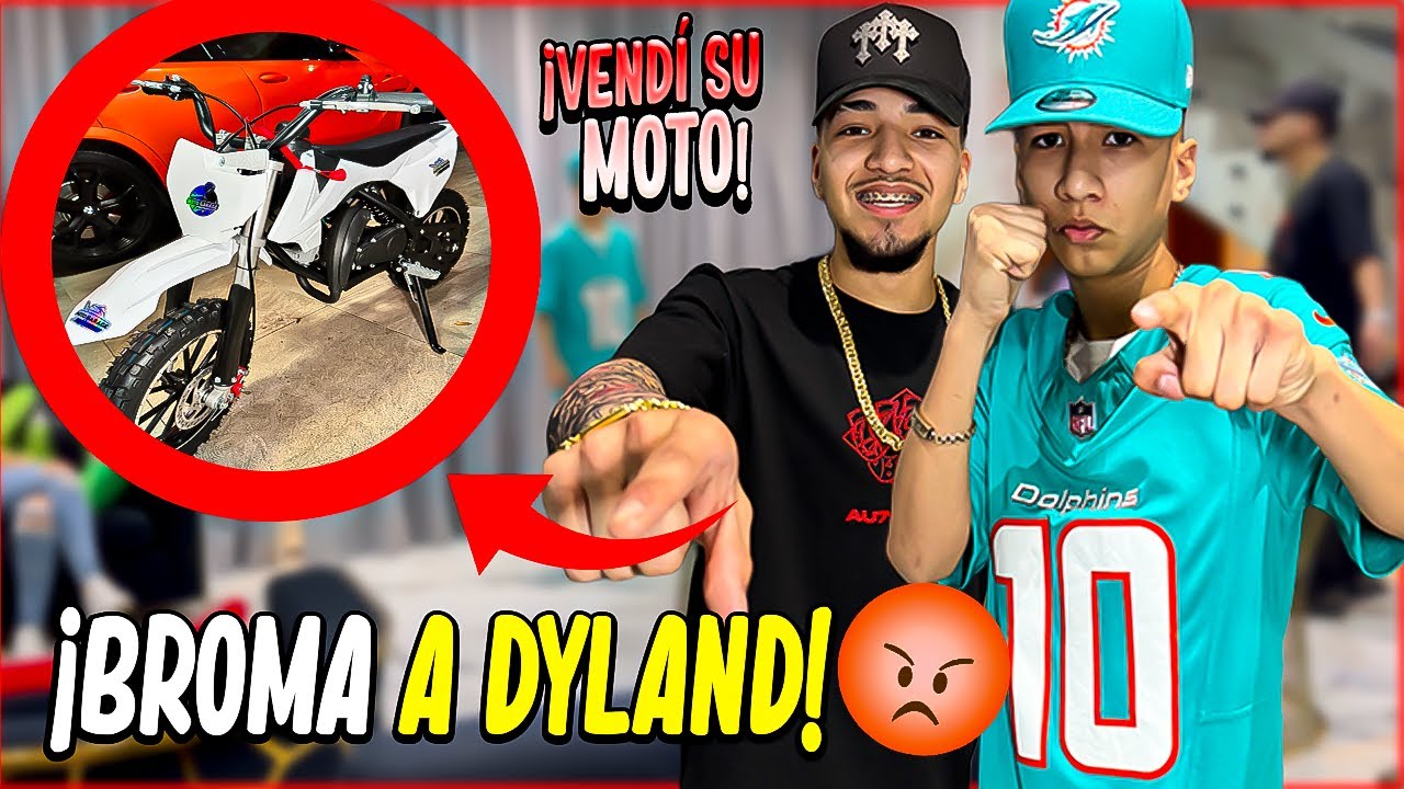 🤣 La Broma más PESADA a Dyland ¡Vendí su MOTO! | Los Reyes Toys @Jr Vlogs