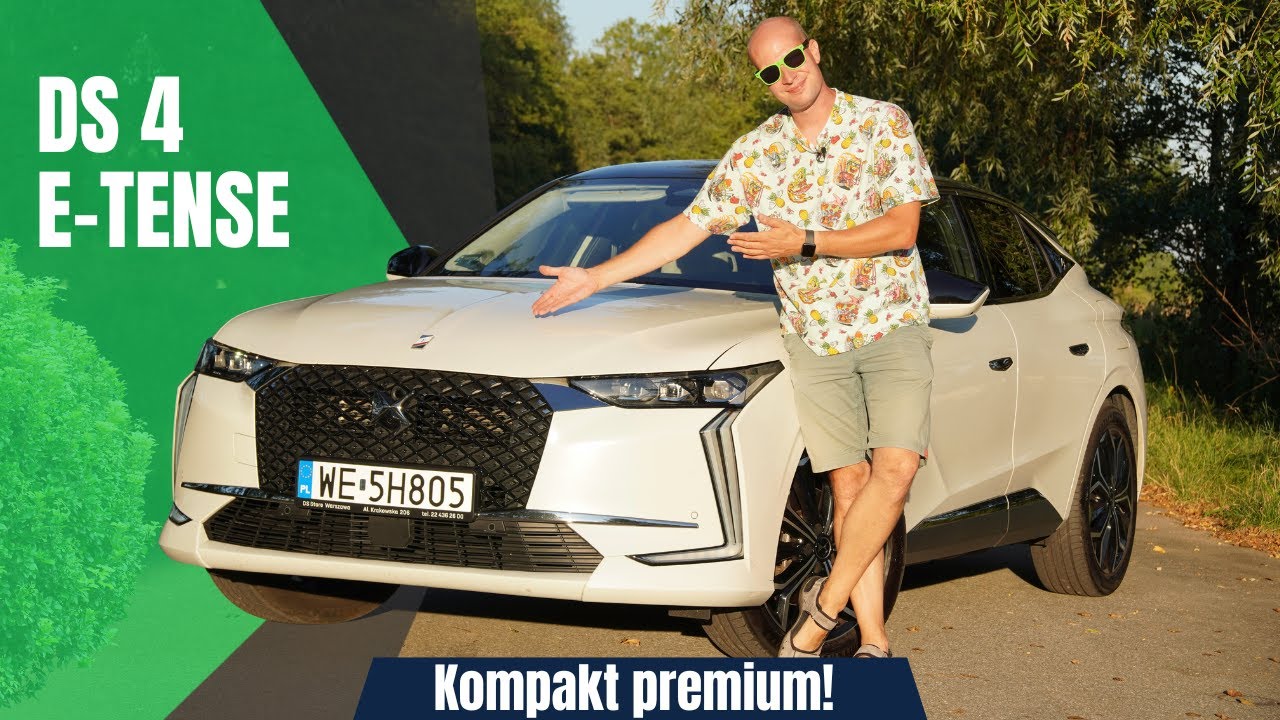 DS 4 1.6 E-TENSE PHEV 225KM 2022. Kompakt premium!