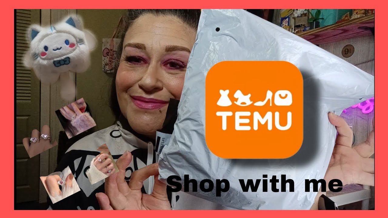 Temu haul bunch of stuff and nails 😁☺️😁