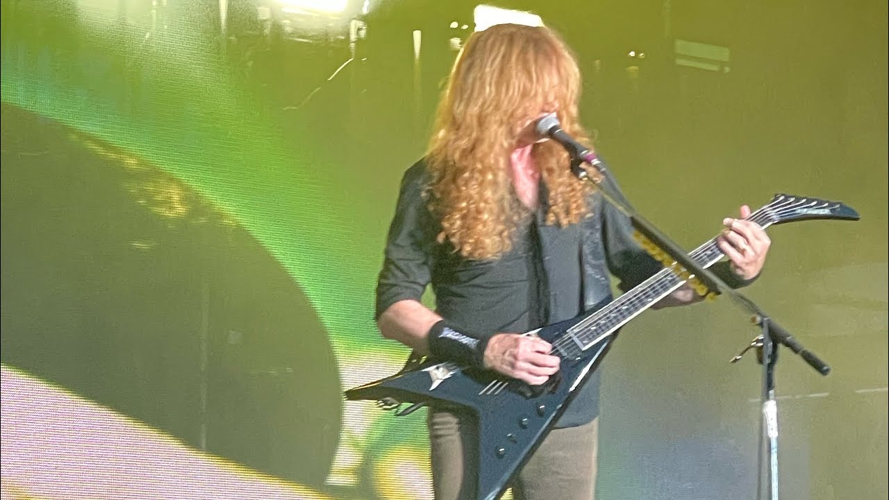 Megadeth - Holy wars live in Tallinn 26.07.23🤘🤘🤘 4k - 60fps