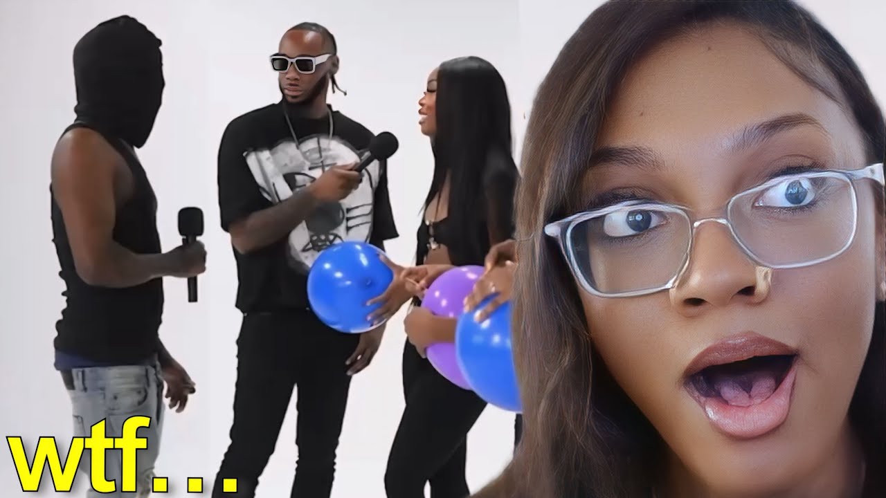the most unserious pop the balloon video ever
