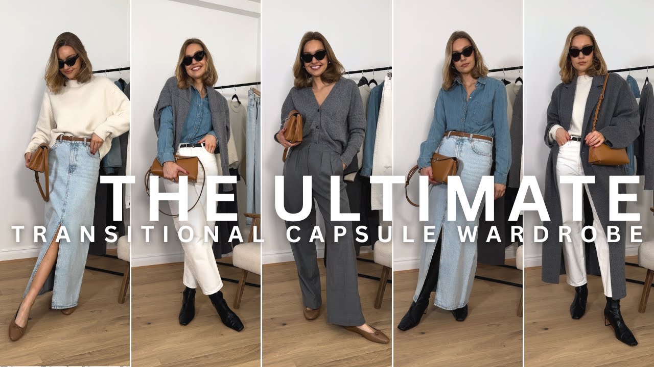 ULTIMATE CAPSULE WARDROBE TO TAKE YOU FROM WINTER TO SPRING | A FRESH TAKE ON STAPLES