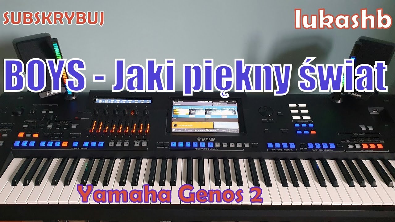 BOYS - Jaki piękny świat gdy się ma 20 lat ☆Yamaha GENOS 2☆