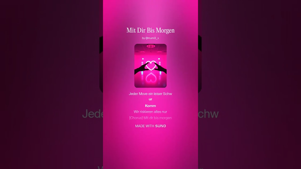 Mit Dir Bis Morgen