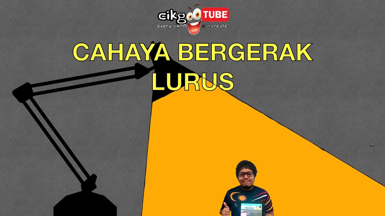 Sains Tahun 4: Cahaya Bergerak Lurus #cikgooTube #CikguZoul