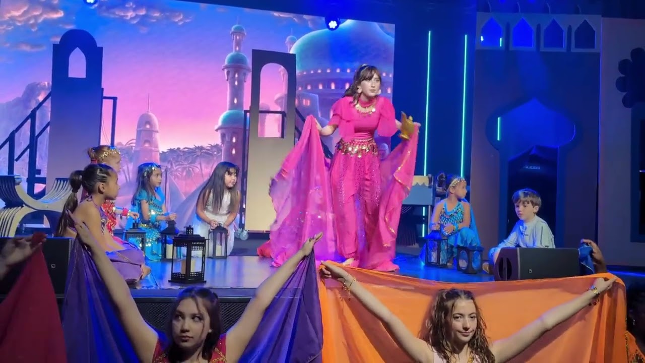 Arabian Nights Broadway version female singer 