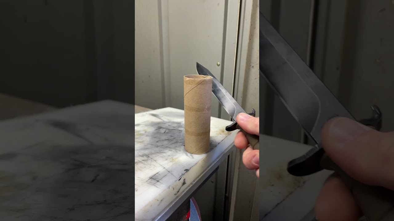 Glock 78 field knife sharpness cutting #shorts #glock